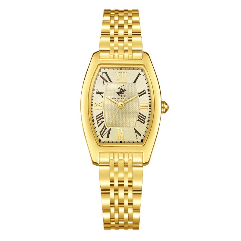 Ατσάλινο γυναικείο ρολόι Beverly Hills Polo Club BP3716X.170