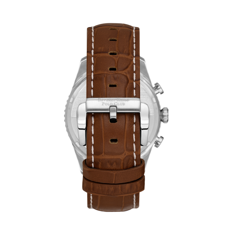 Ατσάλινο ανδρικό ρολόι Beverly Hills Polo Club BP3723X.375