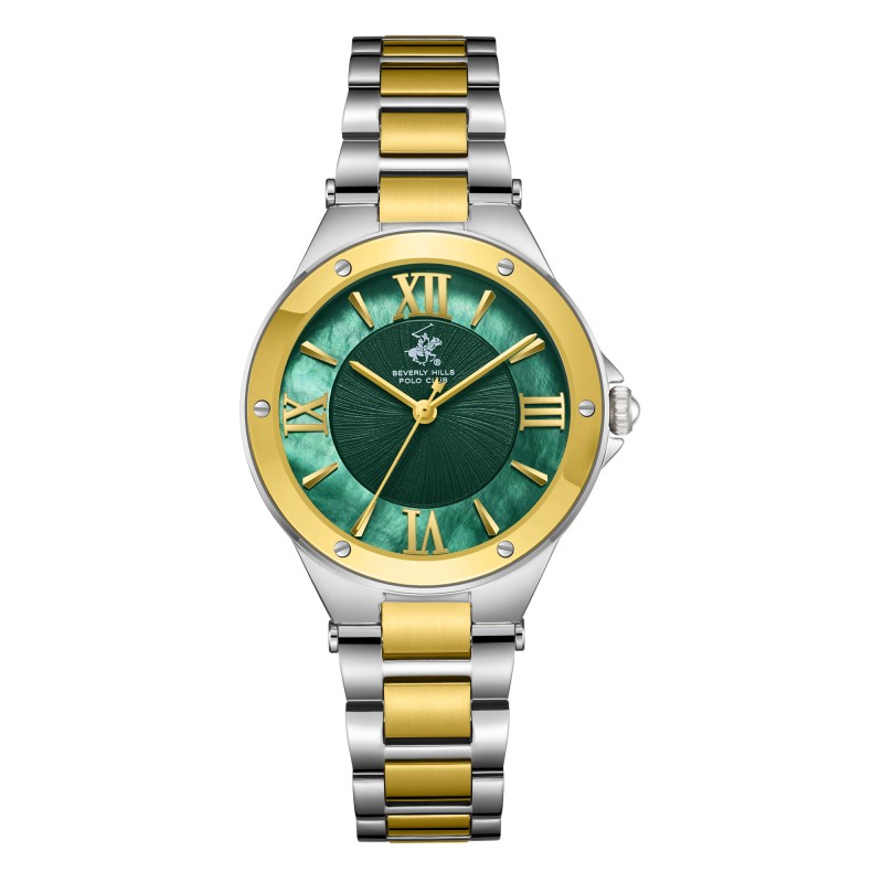 Ατσάλινο γυναικείο ρολόι Beverly Hills Polo Club BP3740C.270