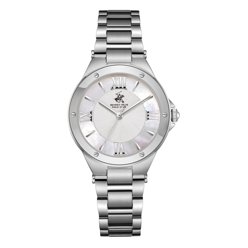 Ατσάλινο γυναικείο ρολόι Beverly Hills Polo Club BP3740C.320
