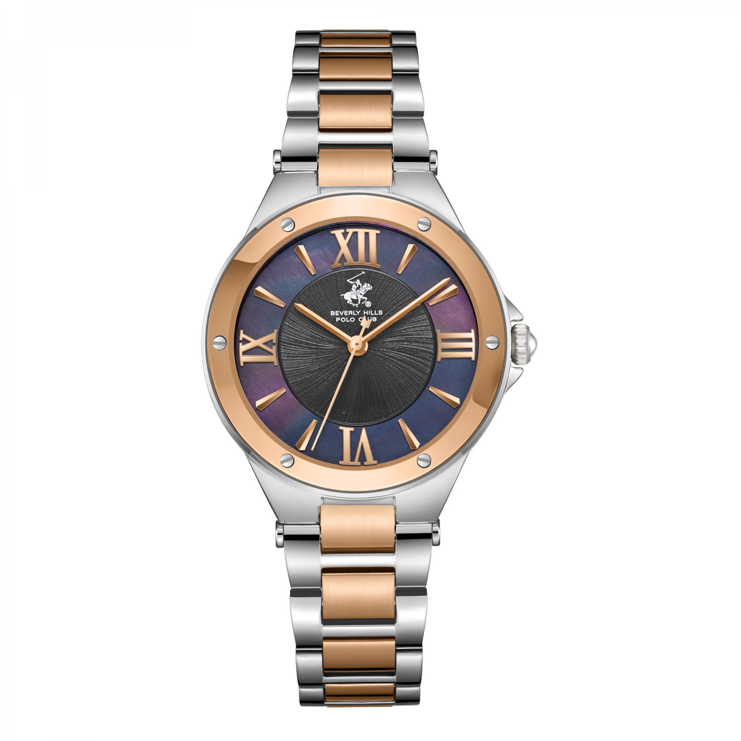 Ατσάλινο γυναικείο ρολόι Beverly Hills Polo Club BP3740C.560