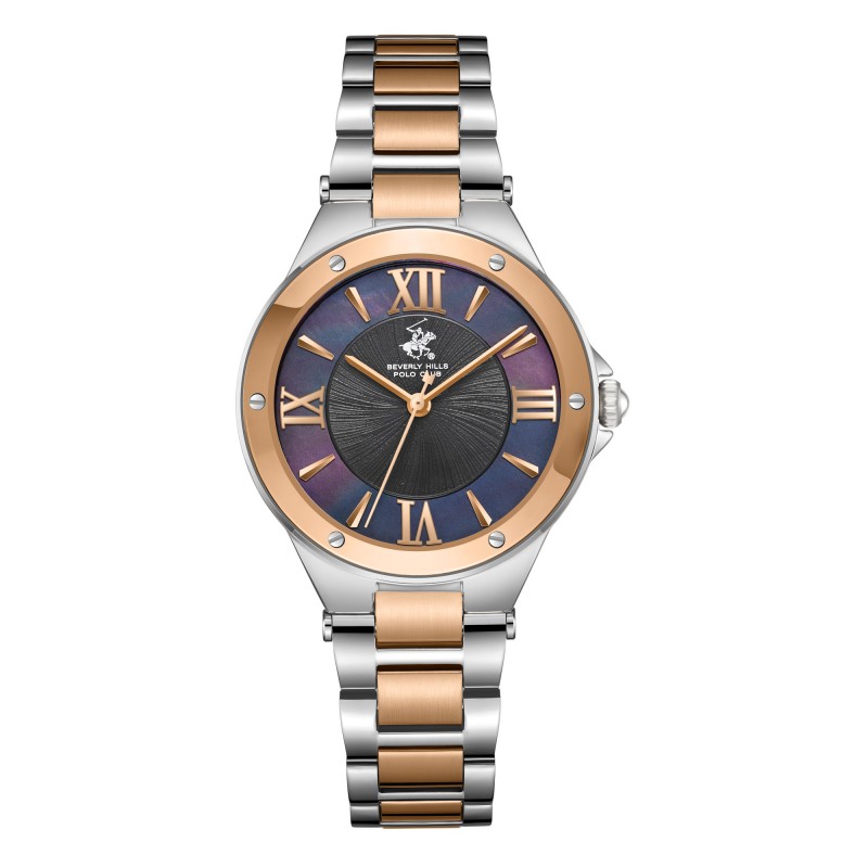 Ατσάλινο γυναικείο ρολόι Beverly Hills Polo Club BP3740C.560