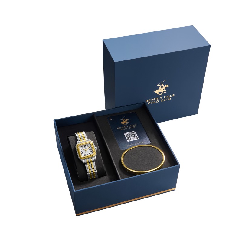 Ατσάλινο γυναικείο  ρολόι Beverly Hills Polo Club BP3755C.230