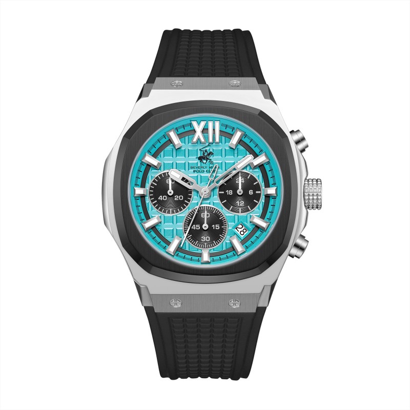 Ατσάλινο ανδρικό ρολόι Beverly Hills Polo Club BP3785X.301