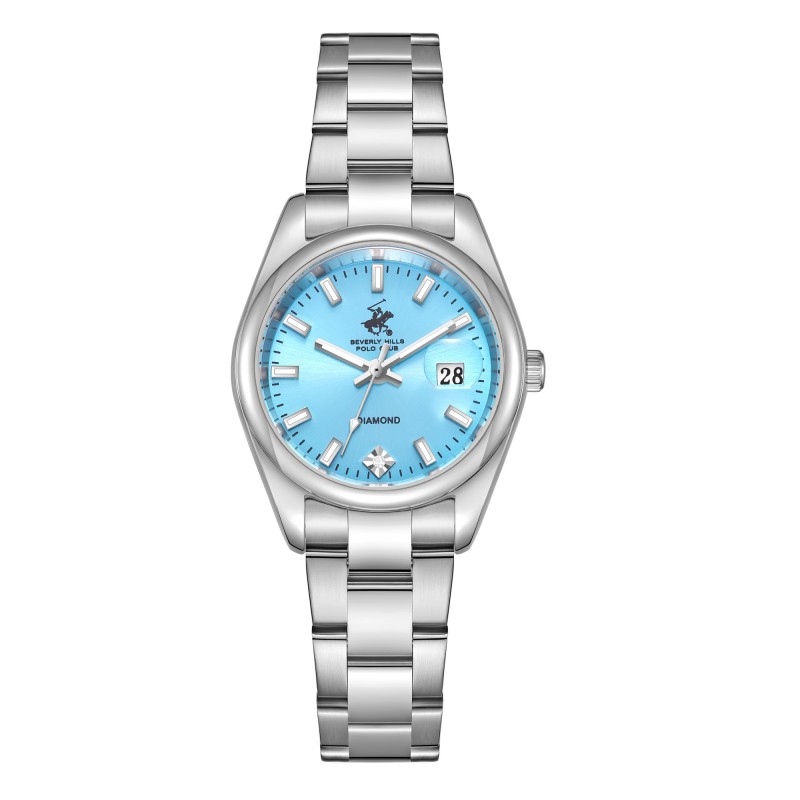Ατσάλινο γυναικείο ρολόι Beverly Hills Polo Club BP3794X.390