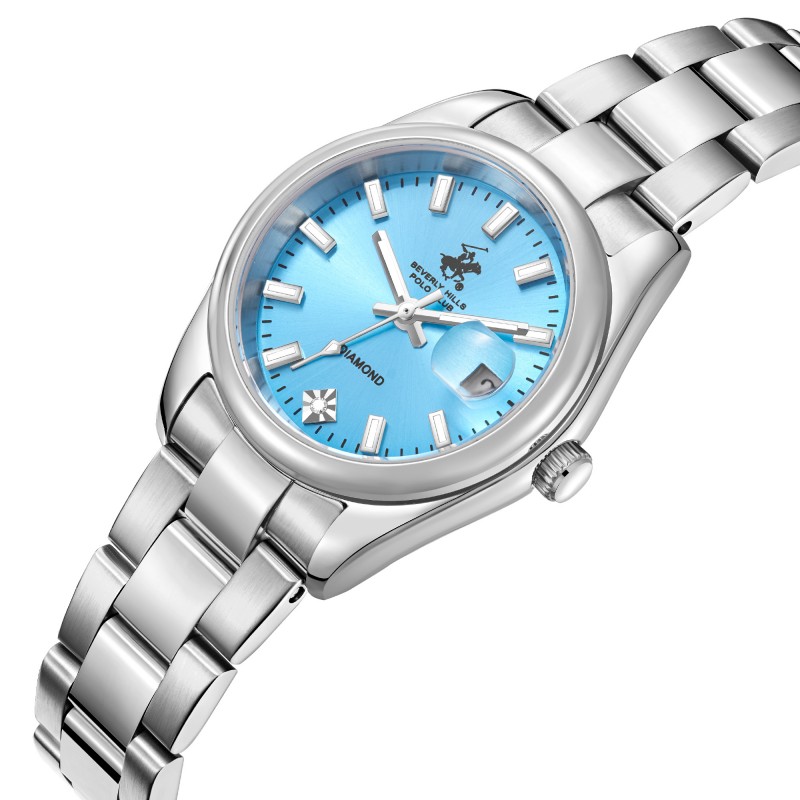 Ατσάλινο γυναικείο ρολόι Beverly Hills Polo Club BP3794X.390