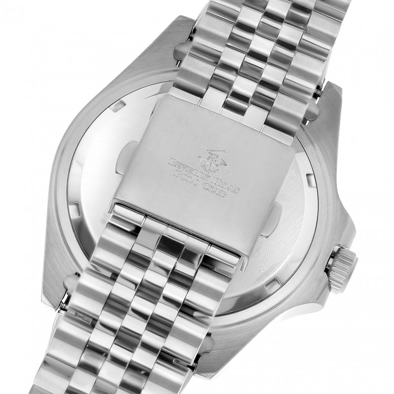 Ατσάλινο ανδρικό ρολόι Beverly Hills Polo Club BP3126X.390