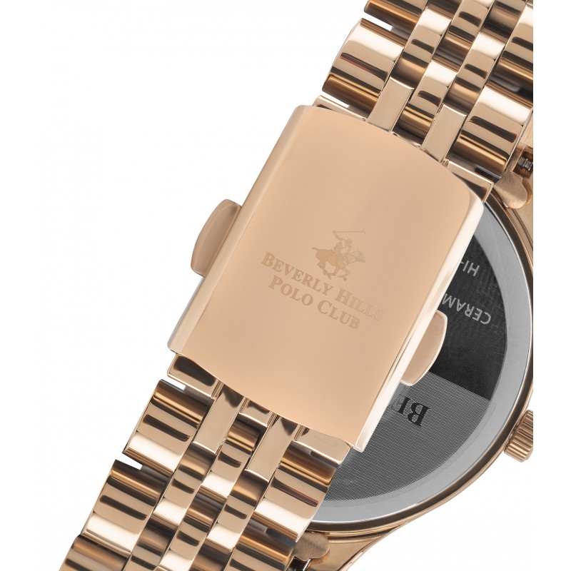Ατσάλινο γυναικείο ρολόι Beverly Hills Polo Club BP3196C.430