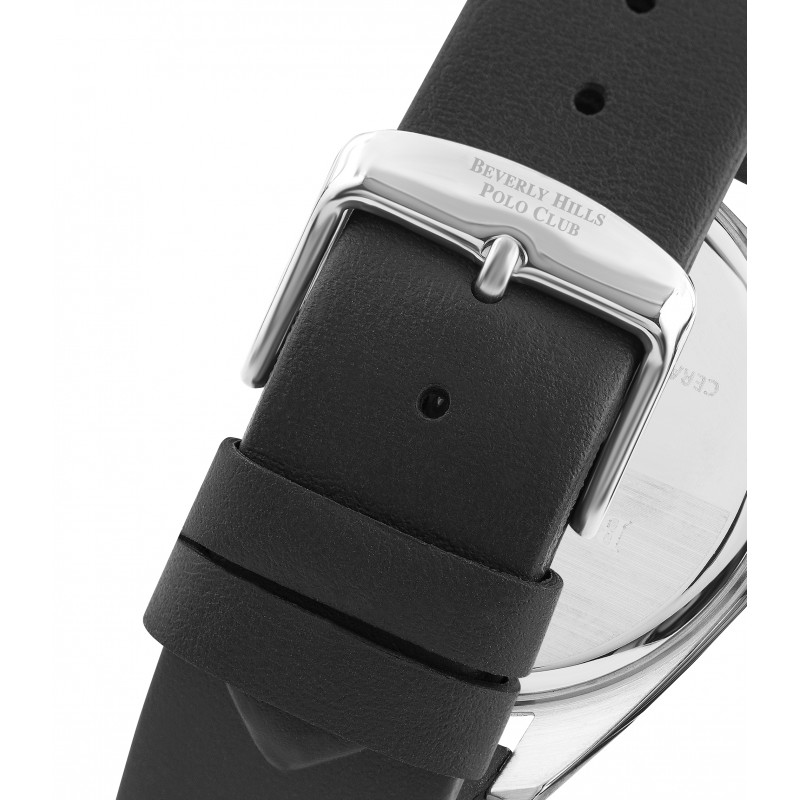 Ατσάλινο ανδρικό ρολόι Beverly Hills Polo Club BP3219X.351