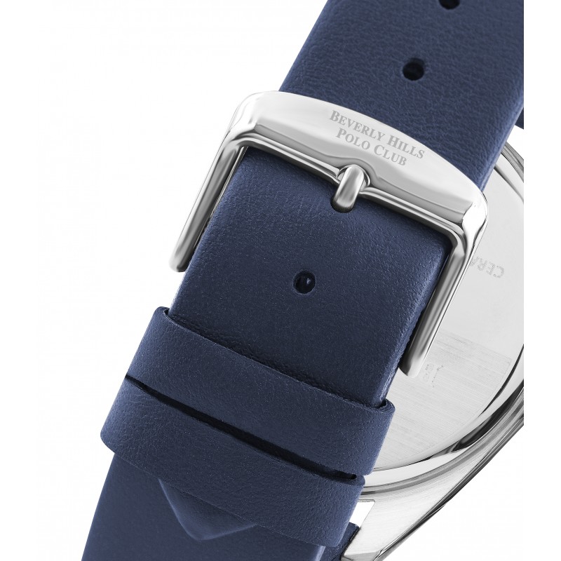 Ατσάλινο ανδρικό ρολόι Beverly Hills Polo Club BP3219X.399