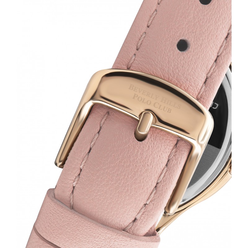 Ατσάλινο γυναικείο ρολόι Beverly Hills Polo Club BP3227C.428