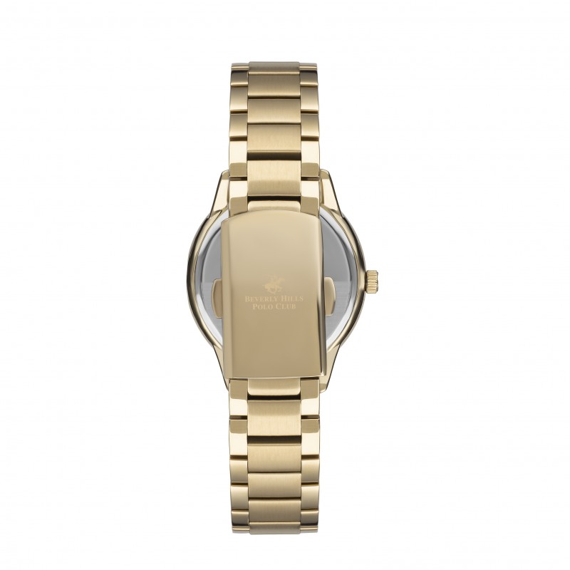 Ατσάλινο γυναικείο ρολόι Beverly Hills Polo Club BP3230X.120
