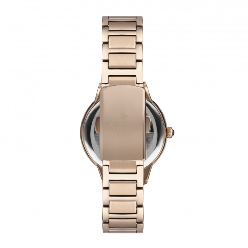 Ατσάλινο γυναικείο ρολόι Beverly Hills Polo Club BP3235X.420