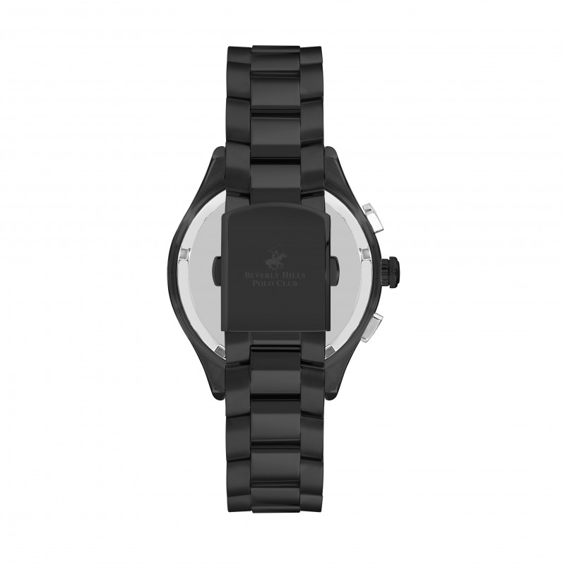 Ατσάλινο ανδρικό ρολόι Beverly Hills Polo Club BP3250X.690