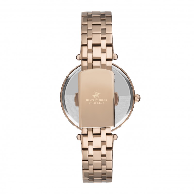 Ατσάλινο γυναικείο ρολόι Beverly Hills Polo Club BP3256X.430