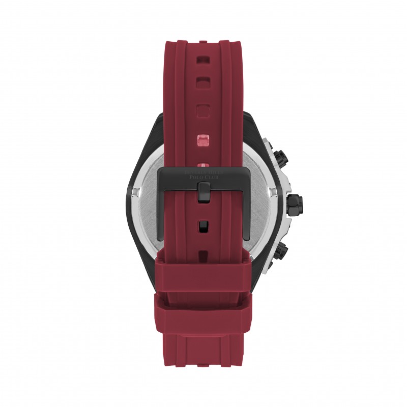 Ατσάλινο ανδρικό ρολόι Beverly Hills Polo Club BP3267X.658