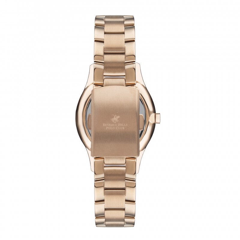 Ατσάλινο γυναικείο ρολόι Beverly Hills Polo Club BP3286X.430