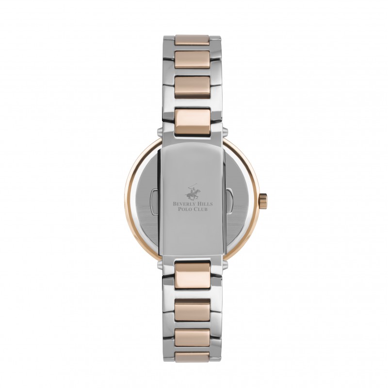 Ατσάλινο γυναικείο ρολόι Beverly Hills Polo Club BP3294X.530