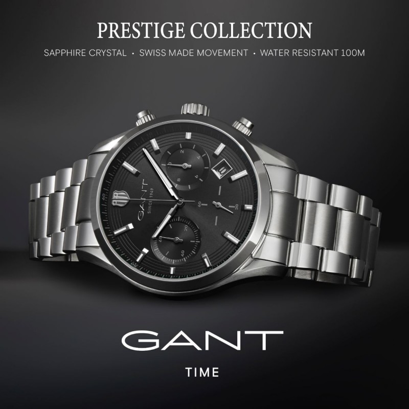 GANT Prestige Ανδρικό Ρολόι Χρονογράφος P206002