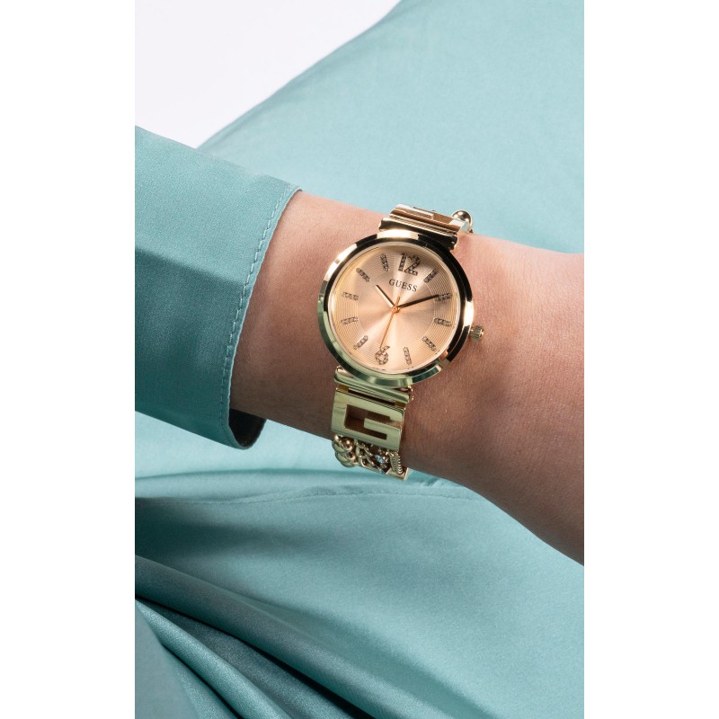 GUESS G CLUSTER GW0545L2 Γυναικείο Ρολόι Quartz Ακριβείας