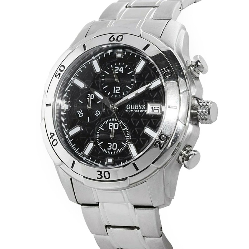 GUESS W0746G2 Ανδρικό Ρολόι Quartz Χρονογράφος Ακριβείας