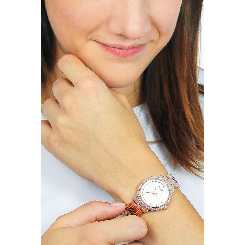 GUESS CHELSEA W1209L3 Γυναικείο Ρολόι Quartz Ακριβείας