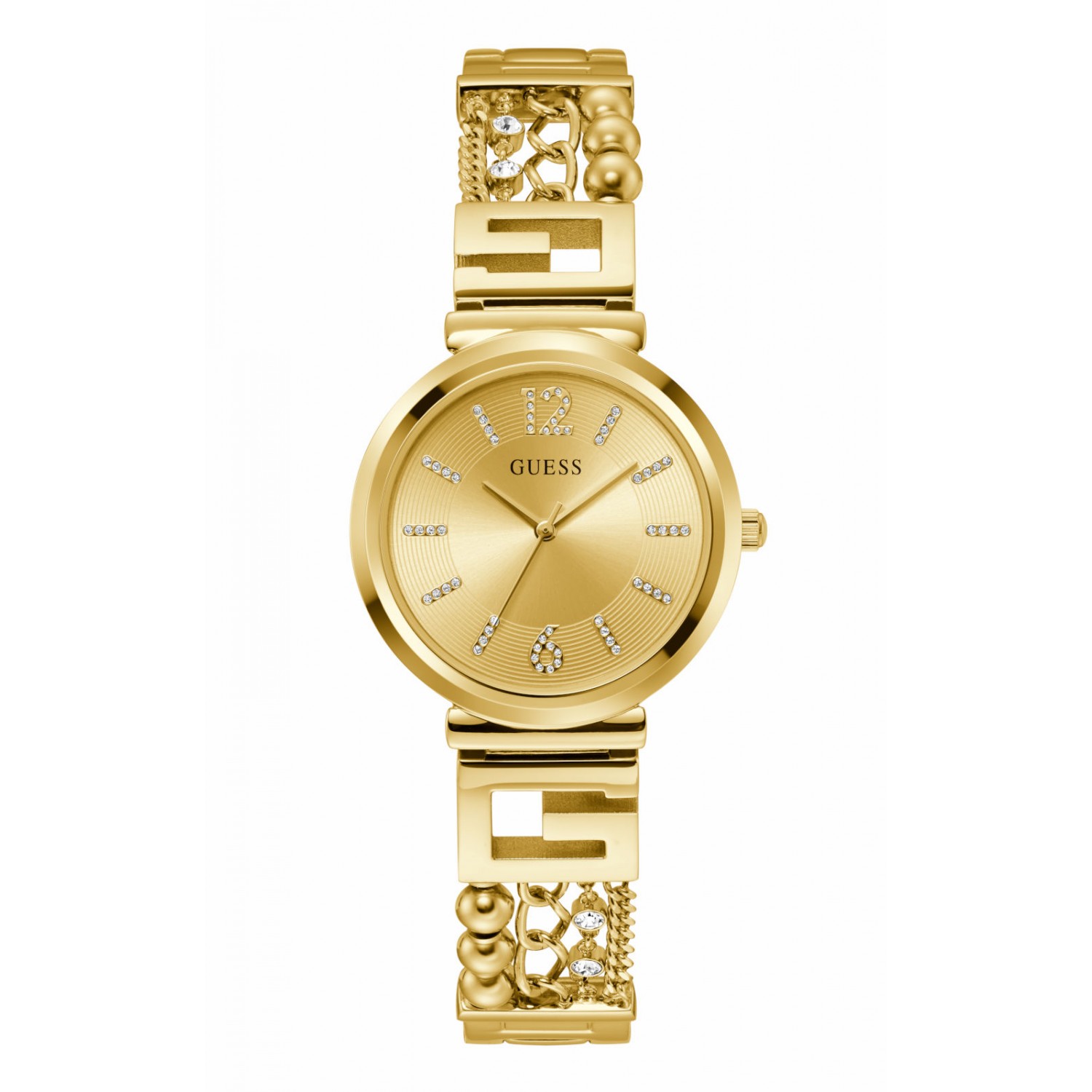 GUESS G CLUSTER GW0545L2 Γυναικείο Ρολόι Quartz Ακριβείας