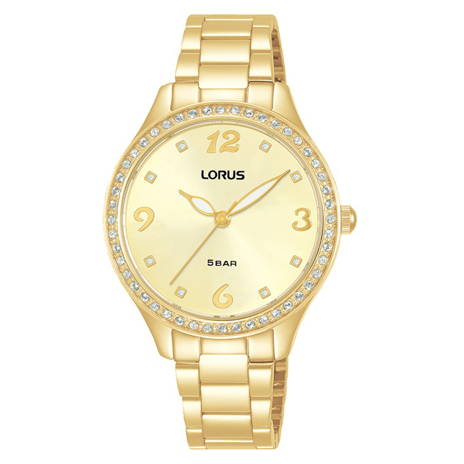 Γυναικείο ατσάλινο επίχρυσο ρολόι Lorus RG234TX9