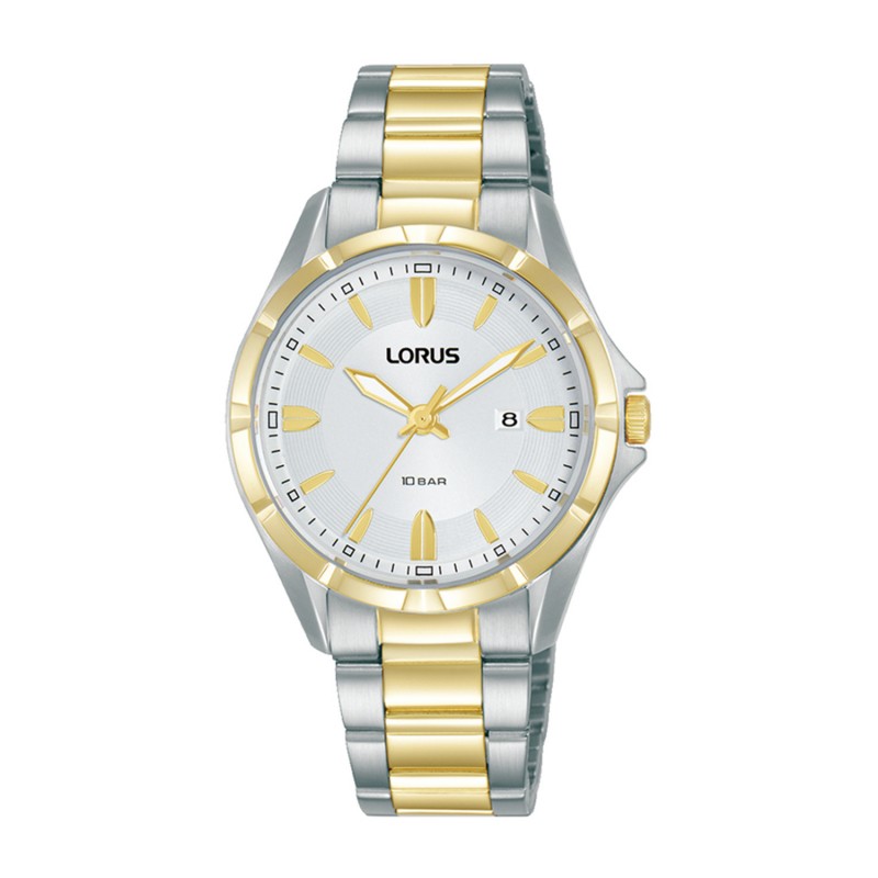 Γυναικείο ατσάλινο επίχρυσο ρολόι Lorus RJ252BX9