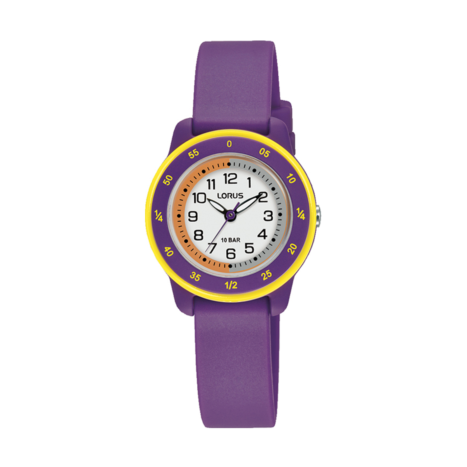 LORUS Kids Black Παιδικό Ρολόι RRX55JX9
