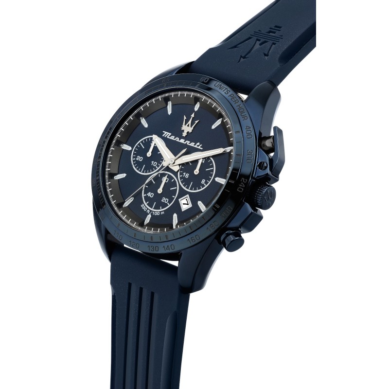 MASERATI BLUE EDITION R8871612042 Ανδρικό Ρολόι Quartz Χρονογράφος Ακριβείας