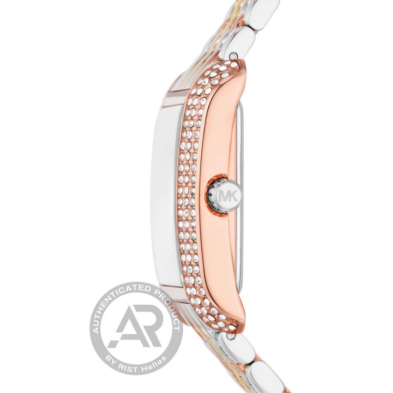 Michael Kors Emery Tri-Tone Stainless Steel Γυναικείο Ρολόι MK4744