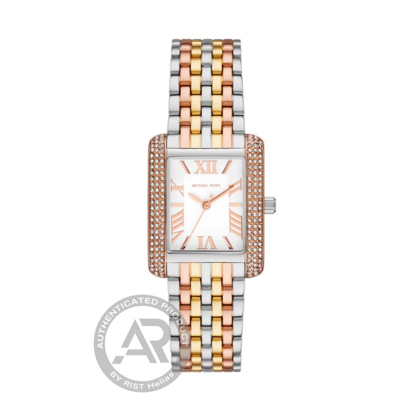 Michael Kors Emery Tri-Tone Stainless Steel Γυναικείο Ρολόι MK4744