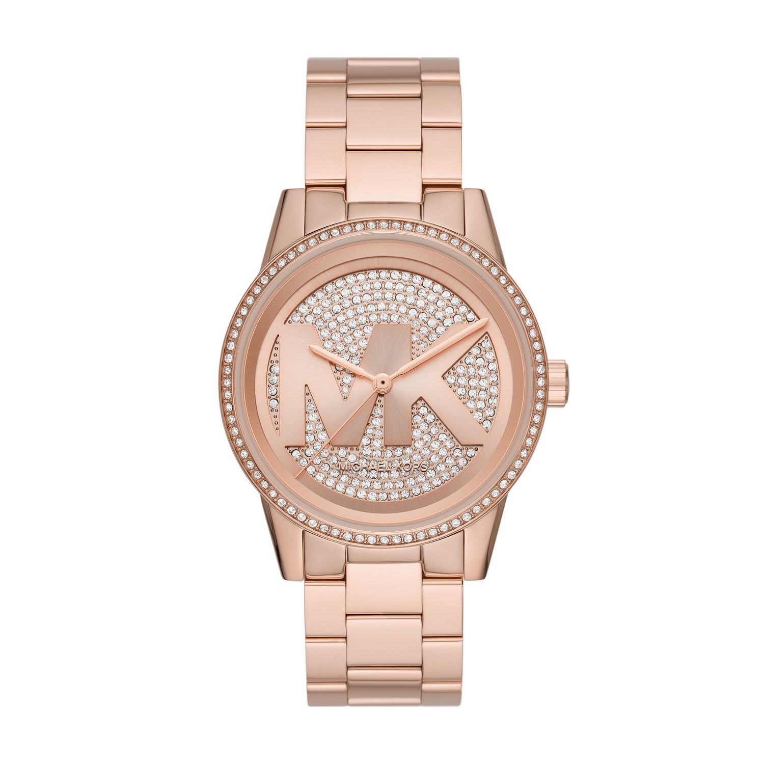 Γυναικείο ροζ ρολόι MICHAEL KORS Ritz Crystals - MK6863