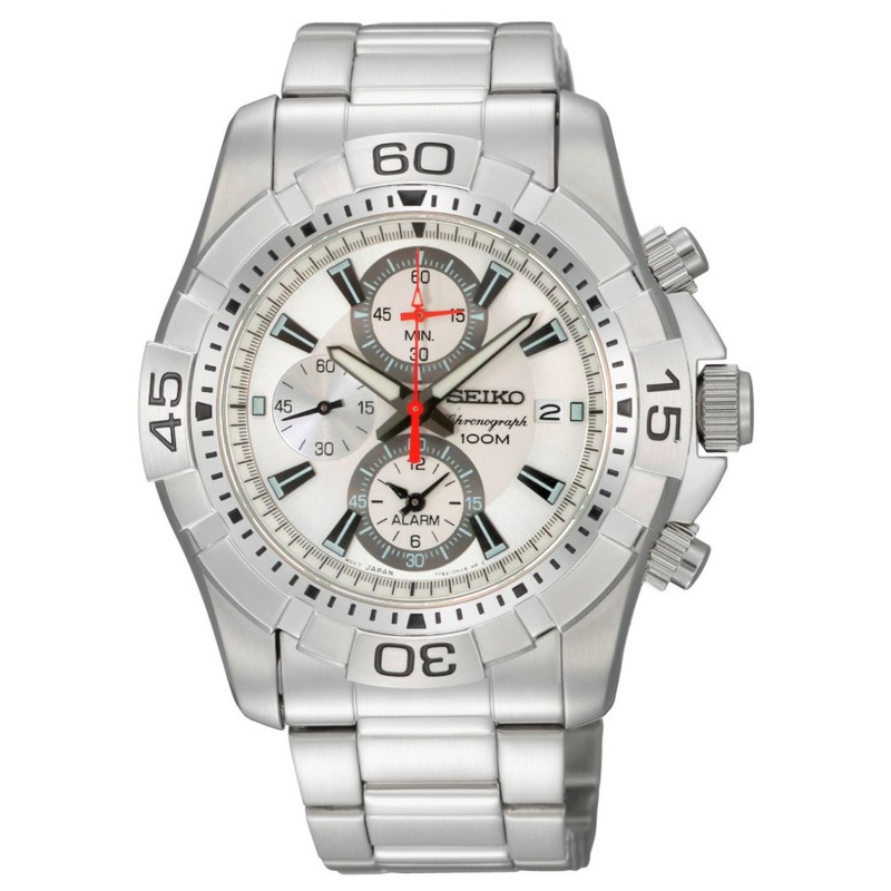 Seiko Quartz Χρονογράφος SNAE23P1 Ανδρικό ρολόι