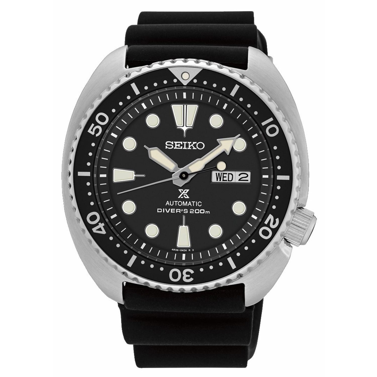 Αυτόματο ρολόι SEIKO Prospex Automatic 44.3mm Black Dial SRPE93K1F