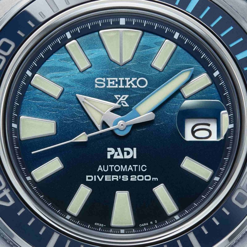 SEIKO Prospex 'Great Blue' Samurai Scuba PADI Special Edition Automatic Ανδρικό Ρολόι SRPJ93K1