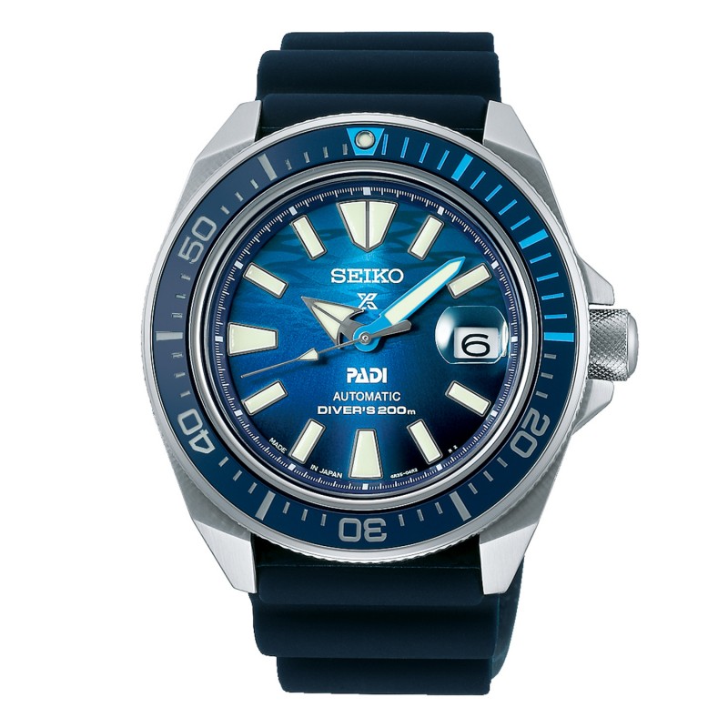 SEIKO Prospex 'Great Blue' Samurai Scuba PADI Special Edition Automatic Men's Watch SRPJ93K1