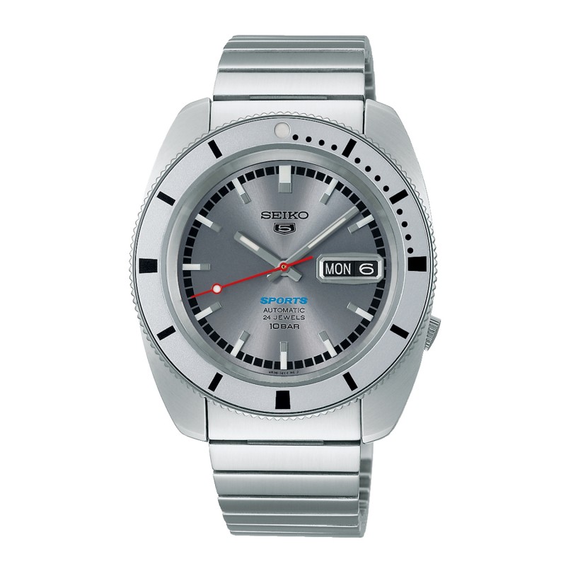 SEIKO 5 Sports 'Ash blue' 1968 Recreation L.E. Automatic Ανδρικό Ρολόι SRPL03K1J LIMITED EDITION 