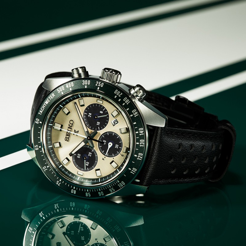 SEIKO Prospex 'Racing Sports' Solar Speedtimer Ανδρικό, Χρονογράφος Ρολόι SSC943P1