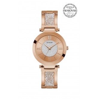 GUESS AURORA W1288L3 Γυναικείο Ρολόι Quartz Ακριβείας