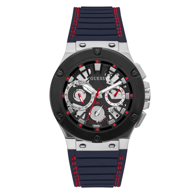 GUESS CIRCUIT GW0487G1 Ανδρικό Ρολόι Quartz Multifunction Ακριβείας