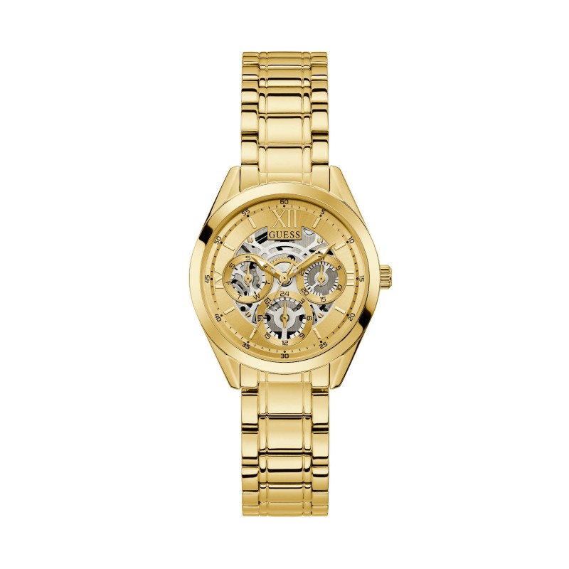 GUESS CLEAR CUT GW0253L2 Γυναικείο Ρολόι Quartz Multi-Function