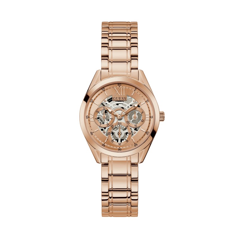 GUESS CLEAR CUT GW0253L3 Γυναικείο Ρολόι Quartz Multi-Function