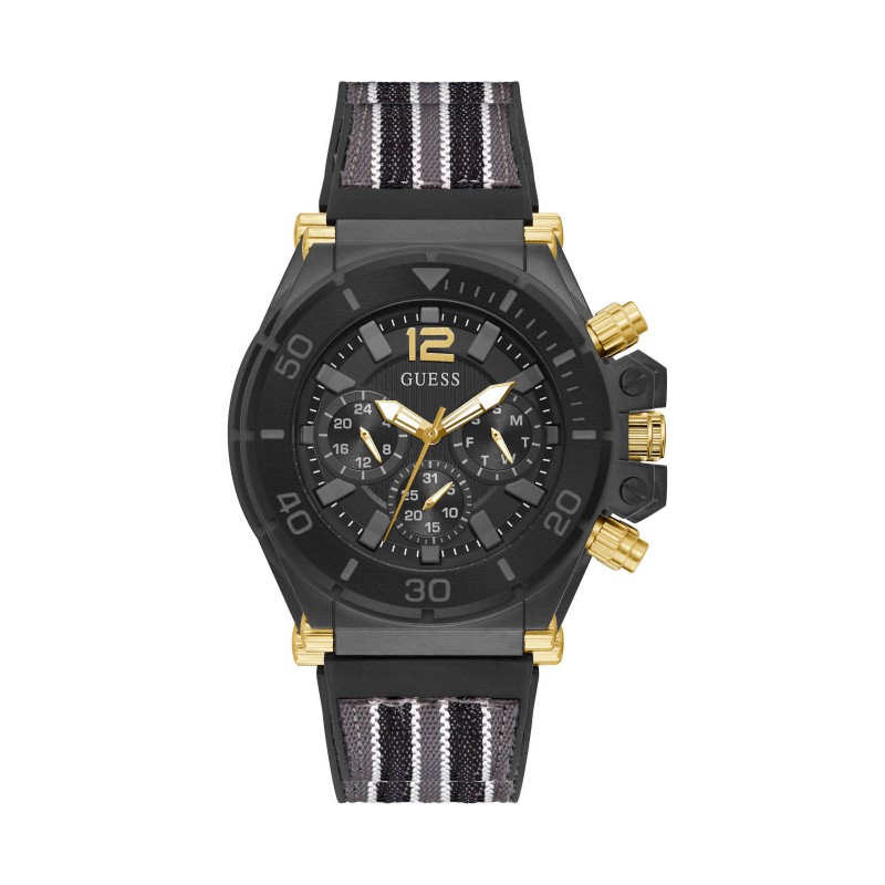 GUESS PILOT GW0415G3 Ανδρικό Ρολόι Quartz Χρονογράφος Ακριβείας