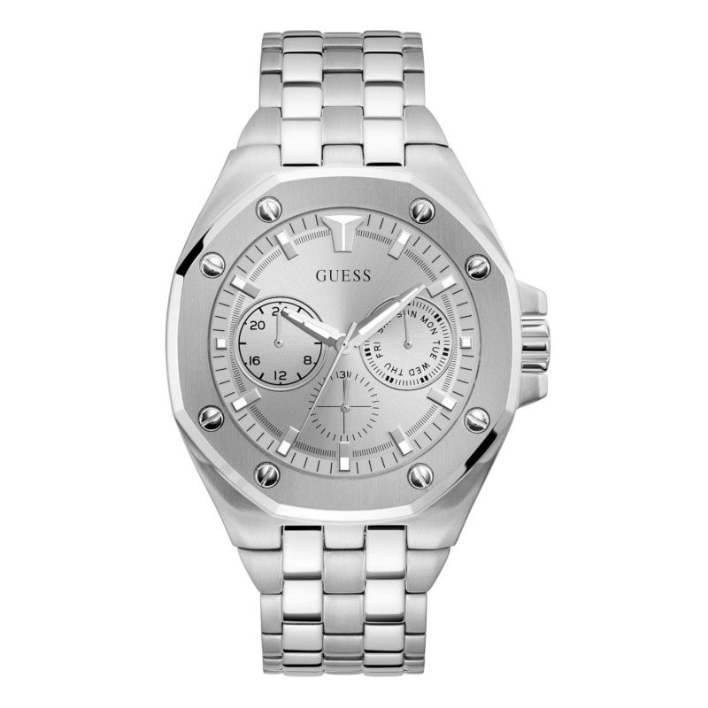 GUESS TOP GUN GW0278G1 Ανδρικό Ρολόι Quartz Multi-Function Ακριβείας
