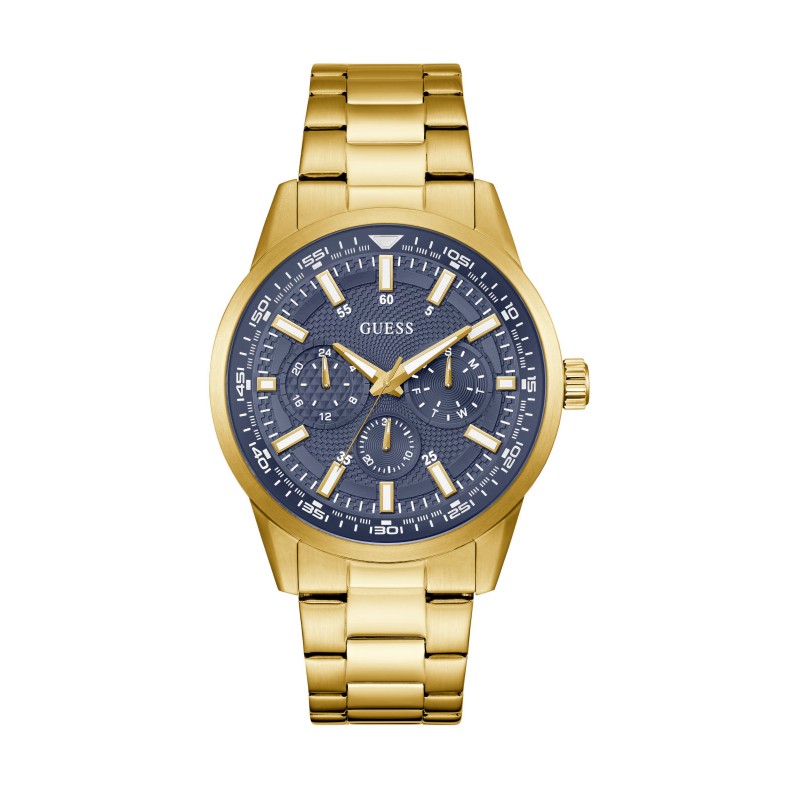 GUESS TREY GW0963G2 Ανδρικό Ρολόι Quartz Multifuction Ακριβείας